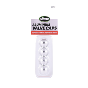 Capuchons de valve de pneu en aluminium anodisé argenté - Product Image 3