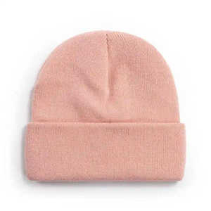 Bonnets, chapeaux, mode formelle, nouveauté, festif, hommes, femmes, jeunes, garçons, filles, hiver, chaud, bordure pliée, uni, bonnet en tricot, chapeau - Product Image 1