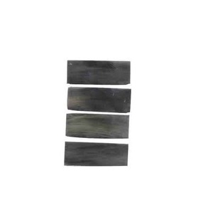 Buffalo Horn Plates for Sunglasses Frames / Natural Blank Horn Plates for <b>4</b> Piece and Handmade Handicraft Items - Product Image 1