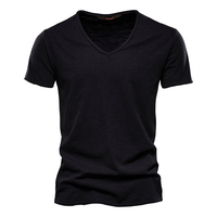 Herenshirt met korte mouwen, regular fit, logo voorop, 100% duurzaam katoen, ademend, casual, modieus, groothandel, effen kleur