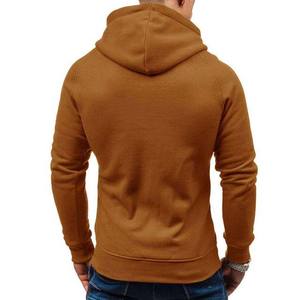 เสื้อฮู้ด & เสื้อกันหนาวสำหรับผู้ชายเสื้อฮู้ดกีฬาแบบรูดซิปแบบกำหนดเองสำหรับการวิ่งเสื้อฮู้ดกีฬา100% ผ้าฝ้าย - Product Image 6