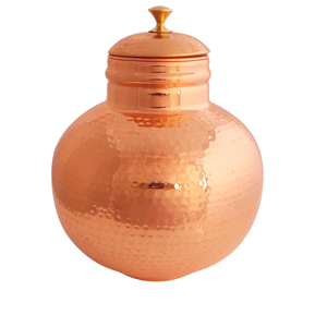 Dispensador de agua de cobre, alta calidad, enfriador Matka de cobre puro, elegante para el hogar, cocina, uso de agua potable, venta al por mayor - Product Image 1