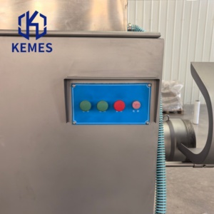 Máquina Picadora de Carne Comercial Automática, Nueva Picadora Eléctrica Profesional de Acero Inoxidable 304, <span class=keywords><strong>KMS</strong></span> 380V Trifásica 1t/h - Product Image 5