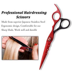 Ciseaux de coiffure professionnels robustes, lame tranchante en acier inoxydable, ciseaux de barbier, vente en gros, usine OEM, marque privée - Product Image 2