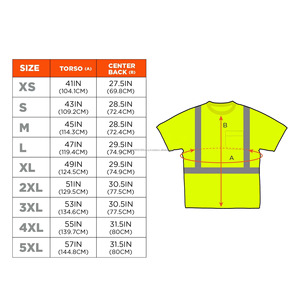Reflective Safety T-Shirt with High Visibility Breathable Fabric Ideal for Industrial and Security Use Safety Workwear Shirts - Product Image 6