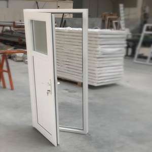 Porte en PVC moderne et durable 75x200, étanche, pour salle de bain, bureau ou usage domestique - Product Image 1