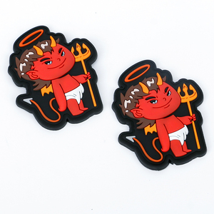 Patch en PVC décoratif, tissu sergé, silicone souple personnalisé, dernière arrivée, écologique, design personnalisé, léger, nouveau patch en PVC - Product Image 1