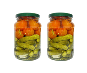 MEILLEUR PRIX Produit à bas prix Divers Type-Haute Qualité Bon Prix Vente en gros Assortiment de concombres et tomates marinés 500/720ml - Product Image 6
