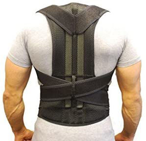 เข็มขัดพยุงหลังแบบยูนิเซ็กซ์-ปกป้องหลังสำหรับทุกวัย-ปรับปรุงท่าทาง บรรเทาอาการปวด ระบายอากาศได้ดี น้ำหนักเบา-ปรับขนาดได้ สีดำ แบบสั่งทำ - Product Image 2