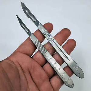 Cuchillas para mango de bisturí de grado médico, superficie lisa con ajuste seguro para instrumentos clínicos - Product Image 4