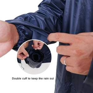 Vêtements de travail imperméables à haute visibilité, légers, imperméables, veste de pluie, pantalon, costume avec bande réfléchissante - Product Image 3