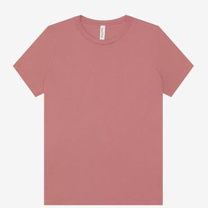 Bella Canvas 6405 Missy Jersey Camiseta de manga corta con cuello redondo Camiseta favorita para mujer-Malva - Product Image 1