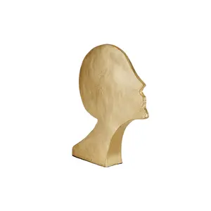 Escultura Metálica Dorada Elegante, Decoración de Mesa Personalizada al por Mayor, Accesorios de Decoración para el Hogar, Oficina, Escritorio, Habitación de Hotel, Restaurante - Product Image 1