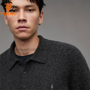 Polo de golf respirant de haute qualité en polyester à logo personnalisé pour hommes séchage rapide - Product Image 5