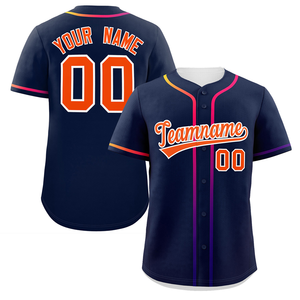 Custom Baseball Jerseys Breathable Quick Dry Digital Print Custom Colors & Designs OEM Service Wholesale - Product Image 1