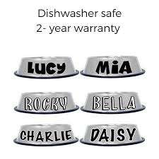 Bol de nourriture pour chien en acier inoxydable durable robuste pour la technique de polissage de voyage pour chiens et chats - Product Image 4