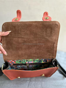 Vente chaude Stubby Couleurs Femmes Sacs À La Main Recyclé Cheveux Sur Cacher Fourrure En Cuir Sac À Main De Haute Qualité Coloré Épaule Sling sac - Product Image 6