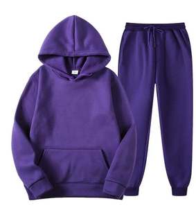 Ensemble de survêtement pour homme en coton 100% personnalisé, sweat-shirt à capuche et pantalon de jogging, ensemble de survêtement uni, ensemble de survêtement pour homme - Product Image 6