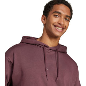 Alta calidad 500 GSM 100% algodón grueso en blanco liso de peso pesado sudaderas con capucha de gran tamaño sin cuerda Unisex logotipo personalizado de talla grande para hombres - Product Image 3