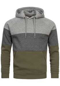 High Street Trend Men's 100% Cotton Pullover Hoodie Custom Wholesale Elegante bordado Fleece para Primavera Invierno Patrón sólido - Product Image 4