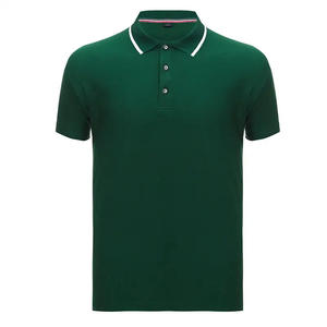 Polo de algodón 100% de alta calidad de fabricante OEM, Polo de talla grande 100% de algodón para hombre, polos estampados unisex para hombre - Product Image 1