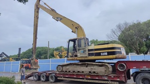 Used Caterpillar 320BL Crawler Excavator with 18m Long <b>booms</b> - Product Image 5