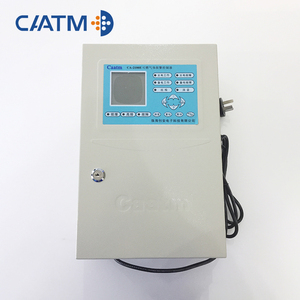 CAATM CA-2100E endüstriyel güvenlik sistemi LCD dijital ekran 128 kanal otobüs iletim duvara monte gaz alarm denetleyicisi