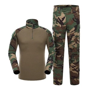 Conjuntos de piezas de traje táctico para hombre, uniformes de entrenamiento de caza, camisas y pantalones de senderismo para exteriores - Product Image 4