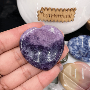 หินคริสตัลรูปหัวใจอัญมณีรักษาธรรมชาติสำหรับการปรับสมดุลของพลังงานการทำสมาธิเรกิและของขวัญทางจิตวิญญาณ - Product Image 6