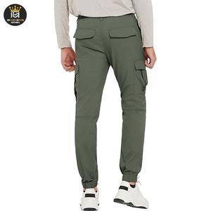 Pantalons de jogging décontractés de sport, taille plus, pantalons cargo avec logo personnalisé, respirant, bouton, style streetwear, taille haute et basse, vêtements d'extérieur - Product Image 2