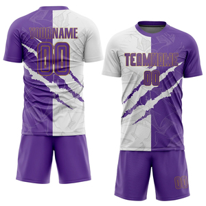 Vente en gros d'uniformes de football pour hommes personnalisés, uniformes d'équipe de maillot de football respirant avec impression par sublimation Offre Spéciale - Product Image 3