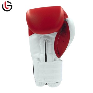 Guantes de boxeo profesionales Cuero de vaca Diseño personalizado y logotipo Hecho a mano en Pakistán Guantes de lujo - Product Image 4