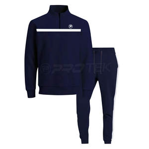 Automne Fitness vêtements de sport hommes Gym survêtement Logo personnalisé grande taille fermeture éclair avant pour Jogging entraînement entraînement dernière mode - Product Image 1