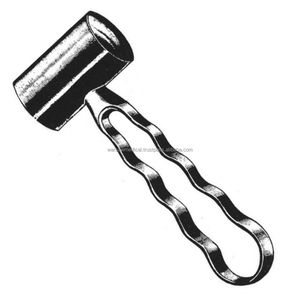 Best Quality WARSAW MEDICAL Heath Bone Surgery Mallet Hammer Stainless Steel Orthopedic Instruments | sutur kitmedic instrument - Product Image 5