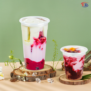 2025 nouvelles idées de produits OEM jetable Transparent clair personnalisé imprimé logo PP en plastique tasse à boire de haute qualité fabriqué au Vietnam - Product Image 6