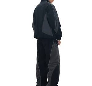 Conjunto Deportivo Cortavientos Transpirable para Mujer, Tallas Grandes, Estampado Digital, Colores y Tallas Personalizables, Alta Calidad, Otoño - Product Image 4