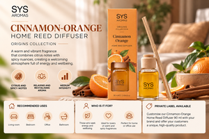 Difusor de Aromas de Canela y Naranja de Marca Privada 90ml OEM |   Fragancia Cítrica Especiada para el Hogar |   Hecho en España, UE - Product Image 3