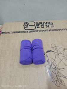 BRAND ZONE Equestrian 320 GSM Higher Fleece Polo Wraps Bandage <b>Warmer</b> Protective Barrier Injured Horse <b>Legs</b> Horse Care Product - Product Image 3