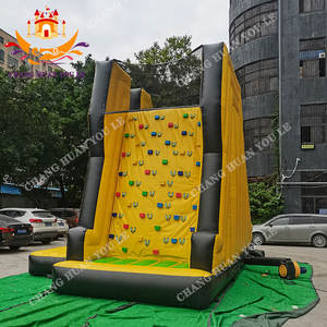 Trambolin Parkı İç Mekan Ticari Kullanımı İçin Ucuz Şişme Tırmanma Duvarı - Product Image 4
