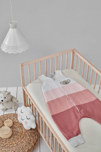 Saco de Dormir para Bebé de Algodón Orgánico 100% Tejido, Transpirable, Ecológico, con Diseño de Animales Adorables, Cierre Bidireccional, Color Personalizado, OEM/ODM - Product Image 4