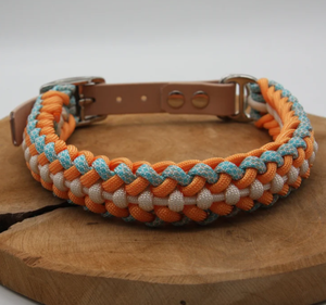 Großhandel Luxus-Hundehalsband-Leine-Set Extra Breites Doppel-Paracord mit Komfortablem Guero-Griff Freihändig für Hunde - Product Image 5