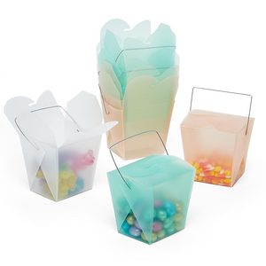 Minimalist Design Frosted <b>Plastic</b> Food <b>Storage</b> <b>Boxes</b> - Product Image 1