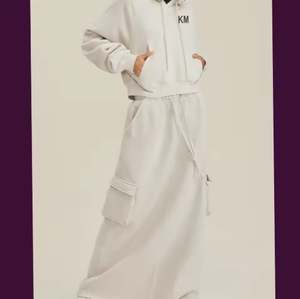 Logo personnalisé de haute qualité couleur unie unie 100% coton coupe ample femme décontracté course 2 pièces ensemble en gros unisexe - Product Image 3