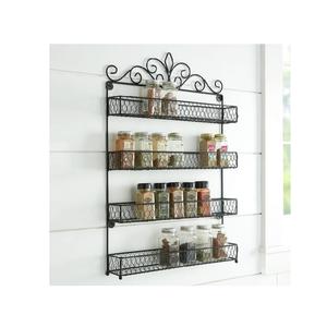 Multipurpose metal <b>kitchen</b> <b>storage</b> rack with durable construction to organize countertop and <b>pantry</b> efficiently - Product Image 5