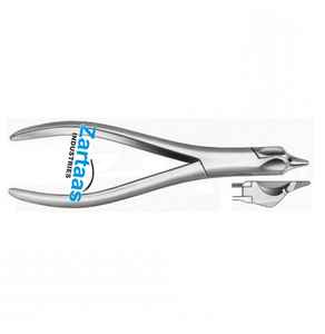 Instrumentos dentales de acero inoxidable de alta calidad Punta de gancho de corte y doblado universal 0,9mm de longitud 15 cm - Product Image 4