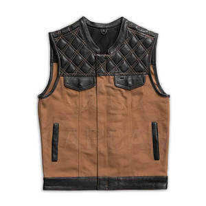 Gilet de moto Cordura dernier style haut d'hiver respirant et imperméable de grande taille personnalisable pour la course en plein air en toile OEM - Product Image 1