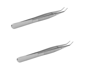 Juego de Instrumentos dentales de 3 uds., maquinaria Manual, fórceps curvos dentados quirúrgicos de acero inoxidable, pinzas, vendaje de algodón Dental - Product Image 3