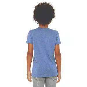 T-shirts en coton pour enfants avec logo personnalisé ajusté pour bébés fabricant de t-shirts vierges en coton pour enfants garçons - Product Image 3