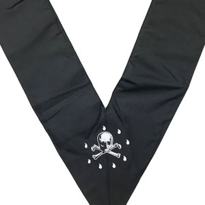 Beautiful Handmade Cotton Lightweight Masonic Embroidery Order of Eastern <b>Star</b> Apron Collar Sashes OES Gold Sequin Lace <b>Fabric</b> - Product Image 6