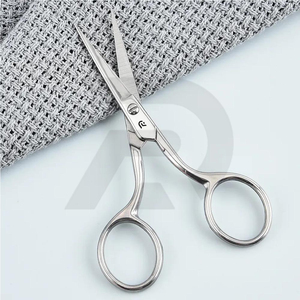 Tijeras rectas de acero inoxidable de precisión 2,5 \ "-3,5 \" Multiusos para el cuidado de las uñas Punto de cruz y trabajo de papel con punta afilada - Product Image 3